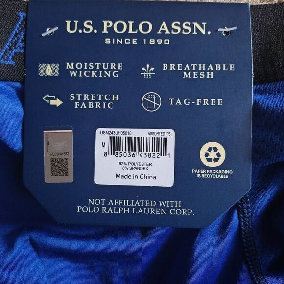 U.S Polo Assn. Boxer Briefs Medium 2 Pack -J - Picture 5 of 5
